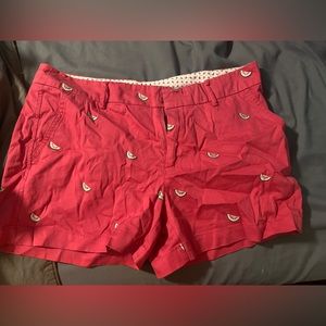 Pink water melon shorts size 6